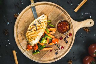 Стейк из куриной грудки 