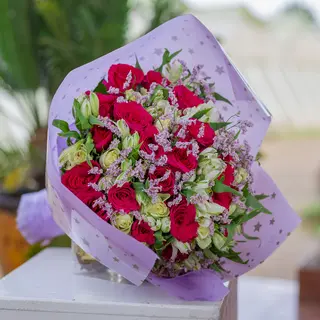 Pink and white flower  Bouquet