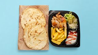 Порция пилешки дюнер