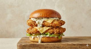 Doppio chicken burger