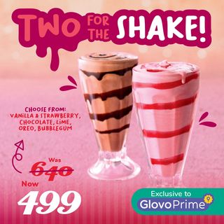 Two For the Shake!