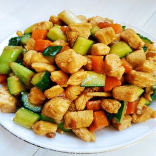 Pollo con verdure alla giapponese