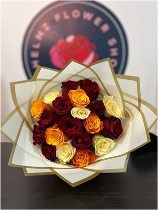The Trio Roses Bouquet