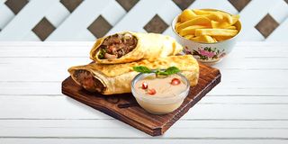 Arapska šavurma sa mesom 370 gr