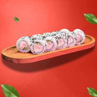 Сливочный ролл с крабом (10 шт.)
