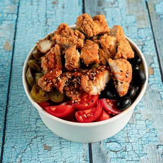 Fried Chicken Poke - Large
