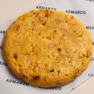 Tortilla Velazqueña con cebolla