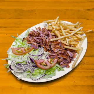 Plato Döner Kebab Pollo Con Patatas