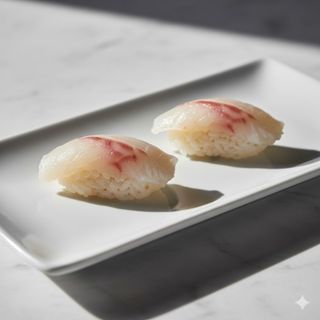 Niguiri de lubina (2 pzs.)