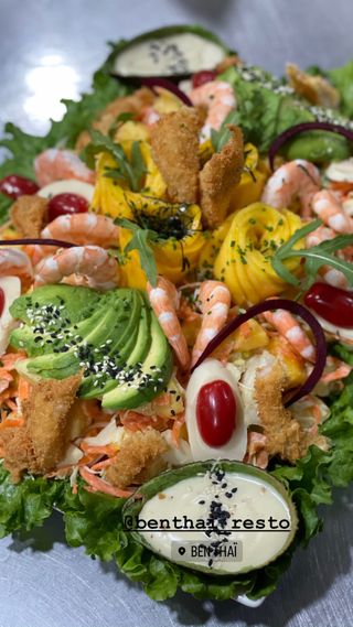 Salade Ben Thaï Aux Fruits De Mer