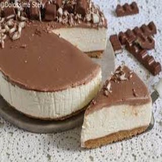 Cheesecake Monoporzione Piccola con Kinder Maxi