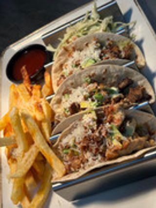 Trio tacos mexicain