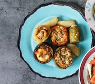 Ghimista verdure ripiene 