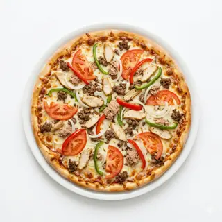 Pizza primavera (familiar)