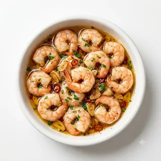 Tapa De Gambas Al Ajillo