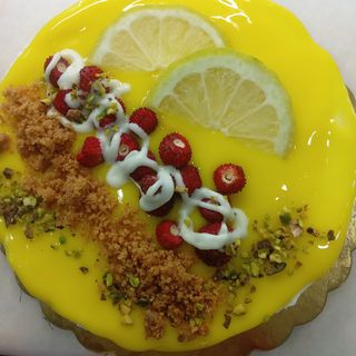 CHEESE CAKE AL LIMONE X 6 /8 PERSONE