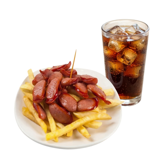 Menú Salchipapas Grande