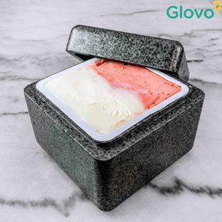 Helado Artesano Tarrina (500 Ml.) Caja Negra Para Llevar