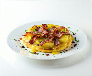 Rosca De Tortilla De Patata Y Bacon