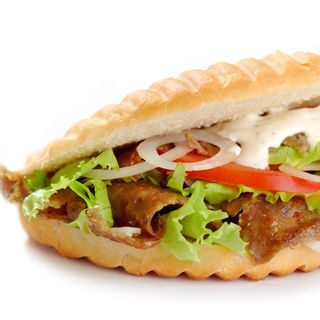 Kebab  Con Ensalada