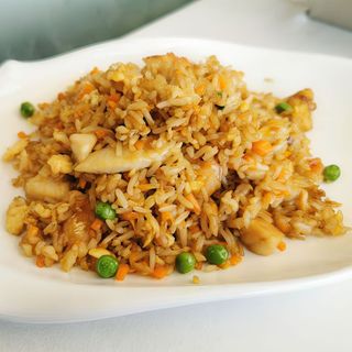 Arroz Frito Con Gambas