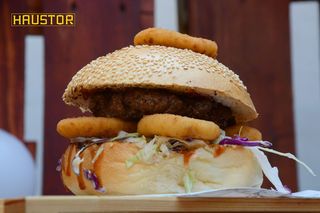 Burger Vulkano + krumpirići