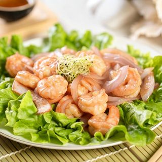 Langostinos Encebollados Sin Gluten
