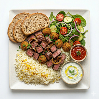 9. Plato Kebab (Para 2 Personas)
