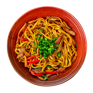 НУДЛИ С ТЕЛЕШКО И ШОГАЯКИ СОС