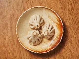 Chinkali z jagnięciną i kolendrą (3 szt)