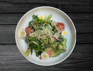 Салат зі сніжним крабом