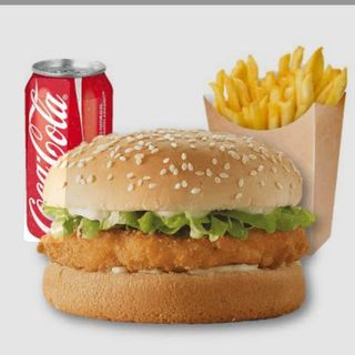 Menú Hamburguesa De Pollo