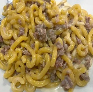 Gramigna alla salsiccia