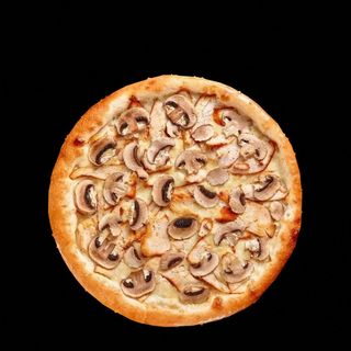 Пицца курица с грибами 