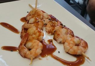 139 Spiedini di gamberi