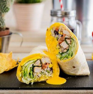 Quesarito Texas Vegano