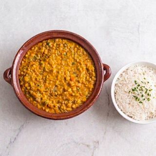 Brown Ndengu With Rice