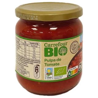 Pulpa de Tomate Carrefour Bio 330 Gr.
