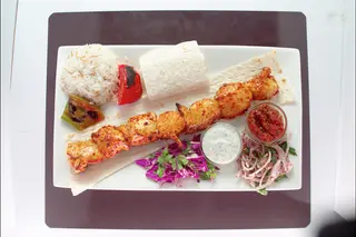 Шашлык из куриного филе