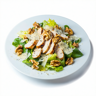 3. Ensalada De Leituga, Noces, Polo, Parmesano,