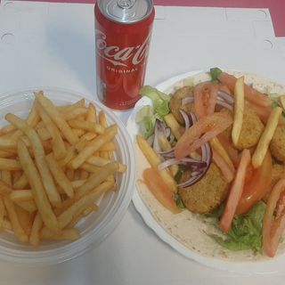  Menù Piadina falafel