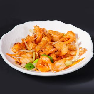 Gamberetticon sale e pepe