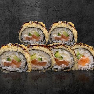 Футомаки темпура сьомга (6бр 165г)