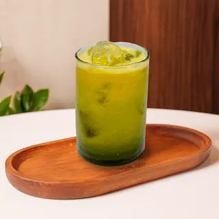 Orange Iced Matcha