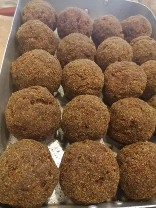Porzione di polpette fritte (2 pezzi)