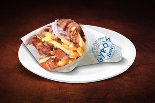 Pita greceasca cu porc mare