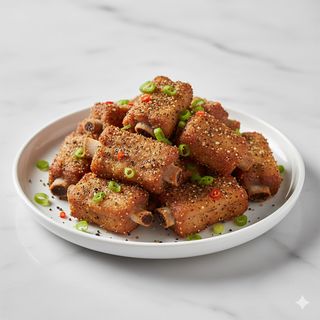 Costilla Con Sal Y Pimienta