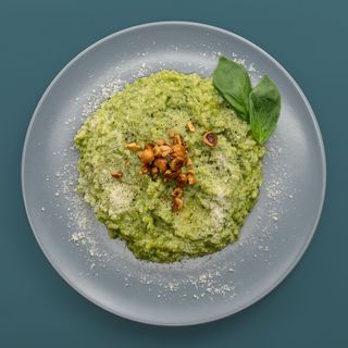 Risotto Poulet Sauce Pesto