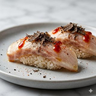 Nigiri De Pez Mantequilla Con Trufa (2 Uds.)