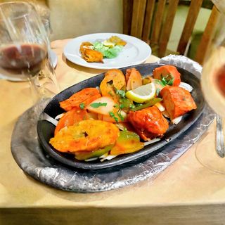 Cordero tandoori tikka